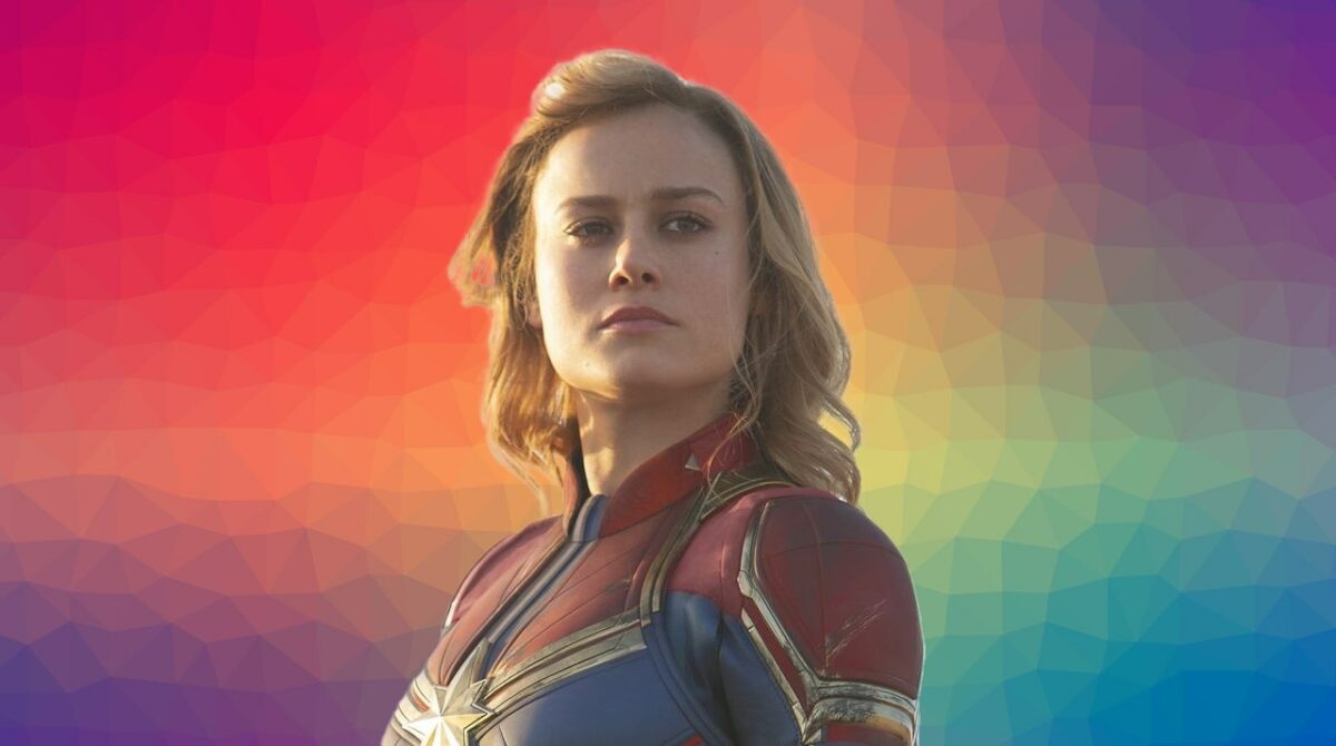 mcu captain marvel silhouette
