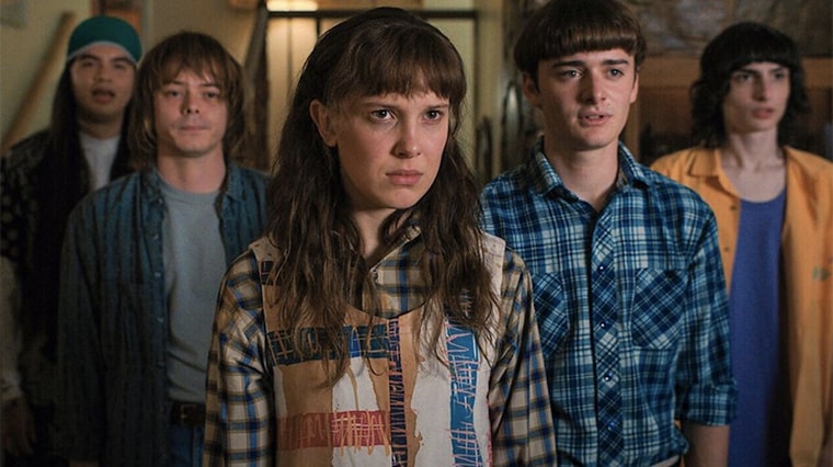 les héros de stranger things dans la saison 4 de la série