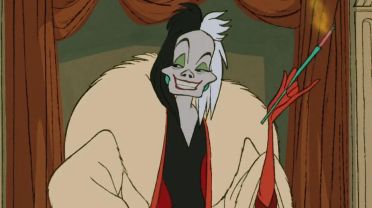 cruella d'enfer, les 101 dalmatiens