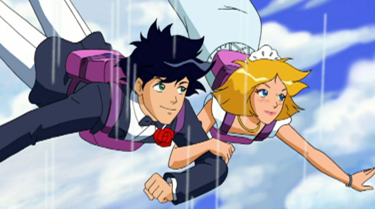 clover et blaine, totally spies, dessin animé