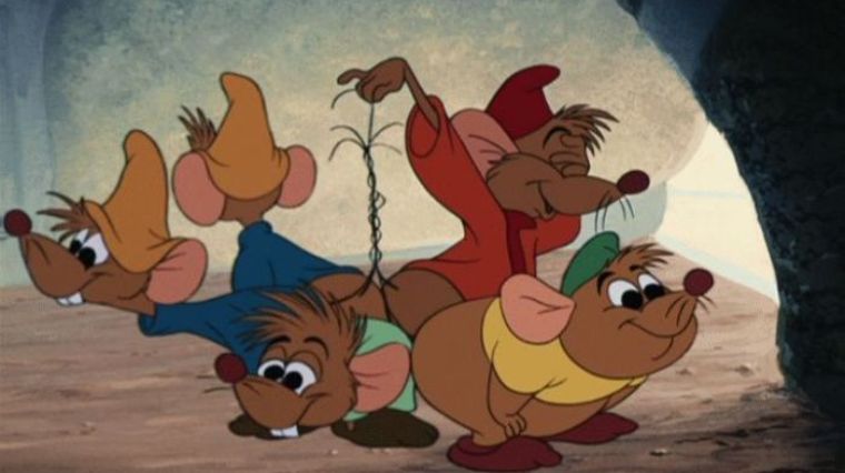 Les souris dans Cendrillon