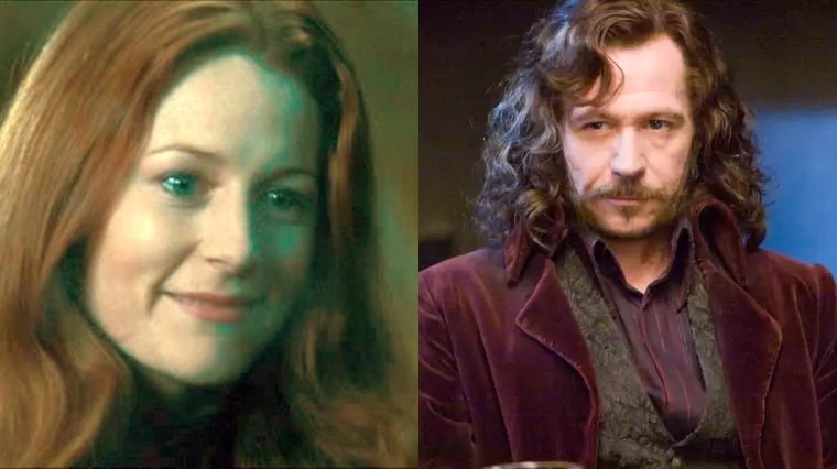 Lily Evans Potter et Sirius Black, les deux meilleurs amis et proches de James Potter