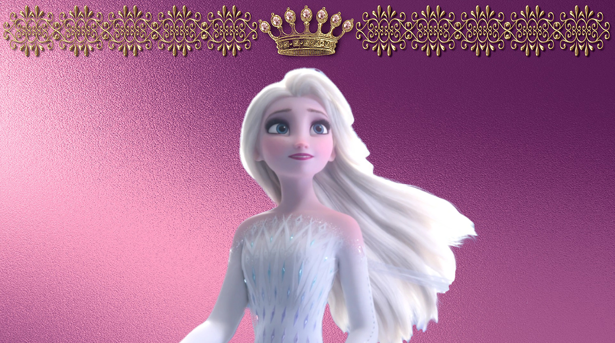 elsa la reine des neiges 2 silhouette