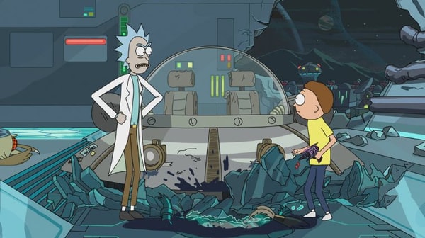 rick et morty, série, animation