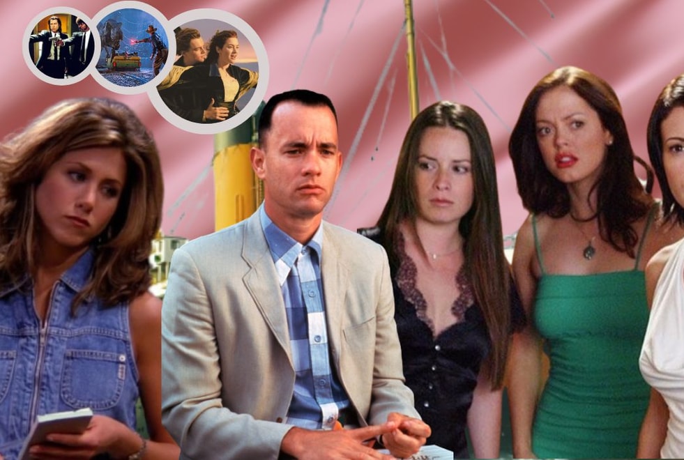 Quiz : élimine 7 séries des années 90, on devinera ton film favori de cette décennie