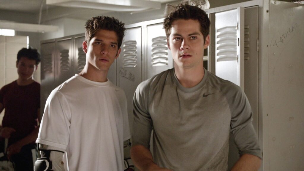 Scott et Stiles dans la série Teen Wolf.