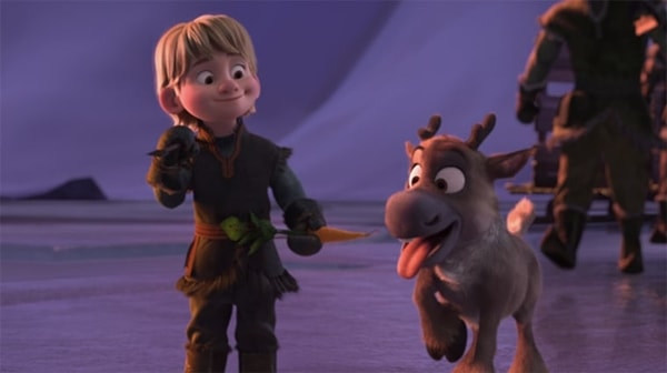 La reine des neiges kristoff sven