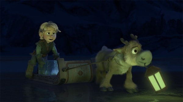 La reine des neiges kristoff sven