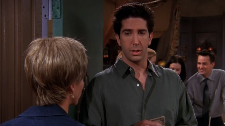 friends, acteurs, fou rire, ross, caitlin