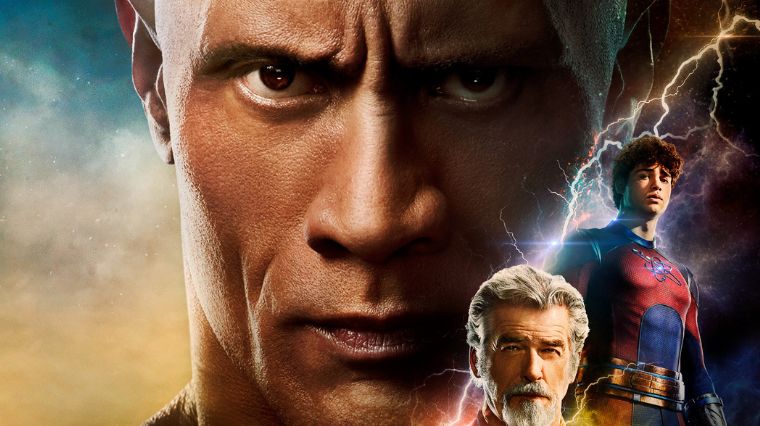 film black adam, affiche, dwayne johnson