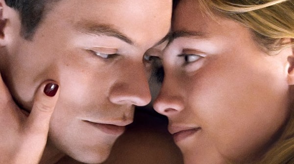 film don't worry darling, affiche, harry styles, florence pugh