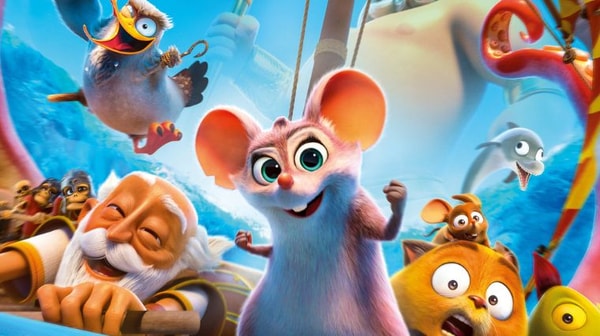 film Pattie et la colère de Poséidon, animation, affiche