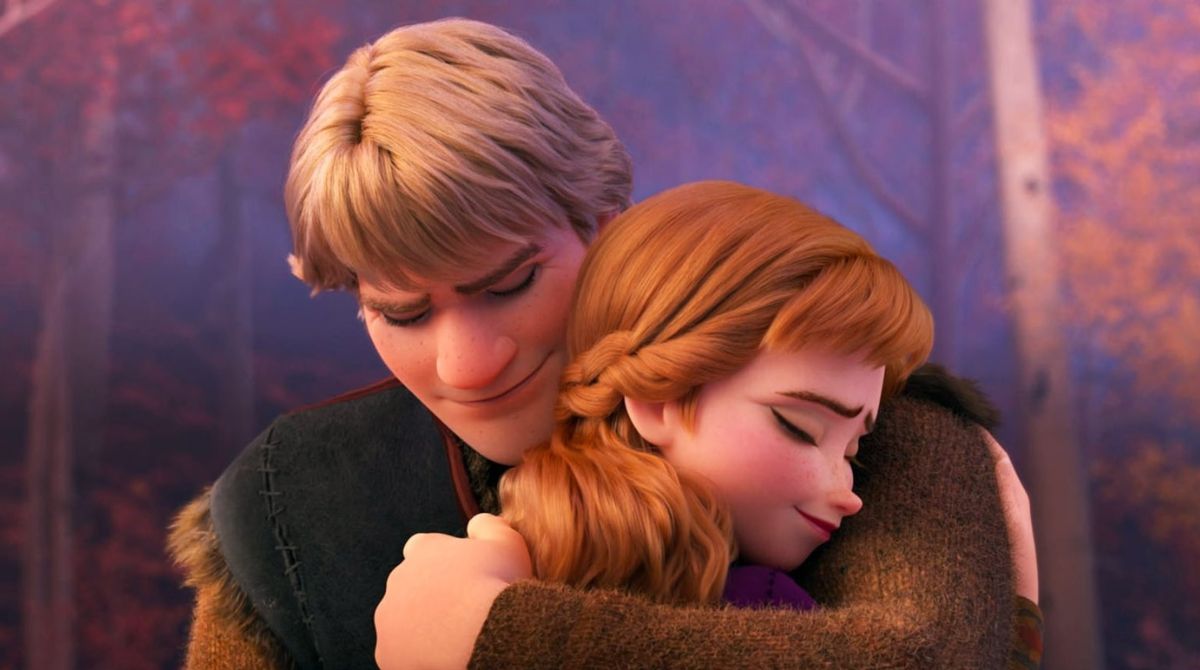 Anna et Kristoff- La Reine des Neiges