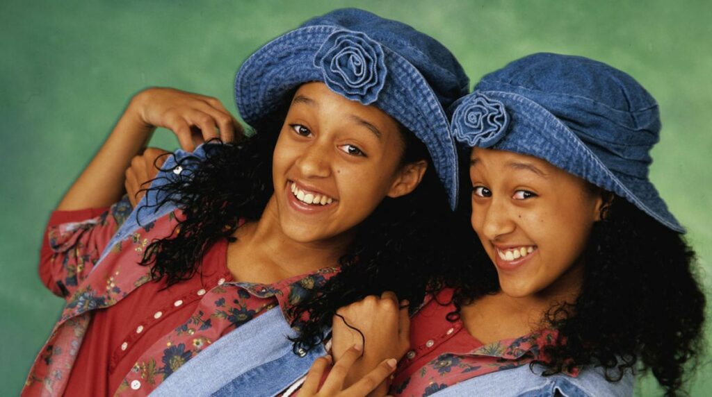 Tia et Tamera Mowry de la série Sister Sister.