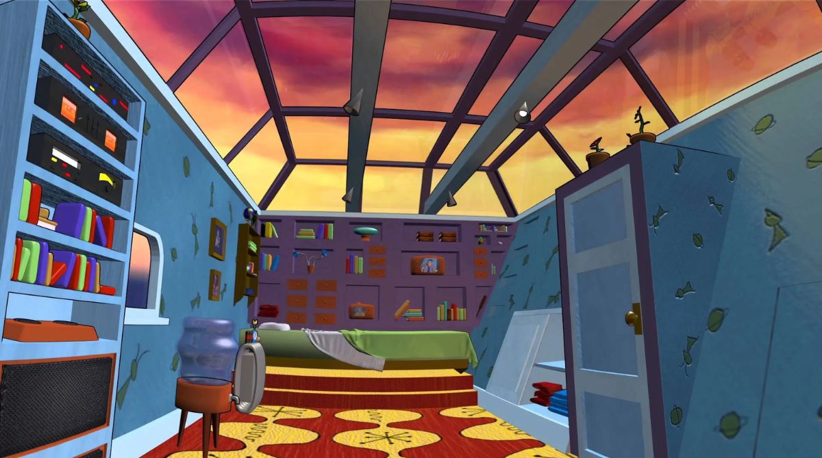 chambre dans le dessin animé Hé Arnold