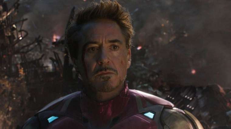 Iron Man à la fin du film Marvel Avengers : Endgame