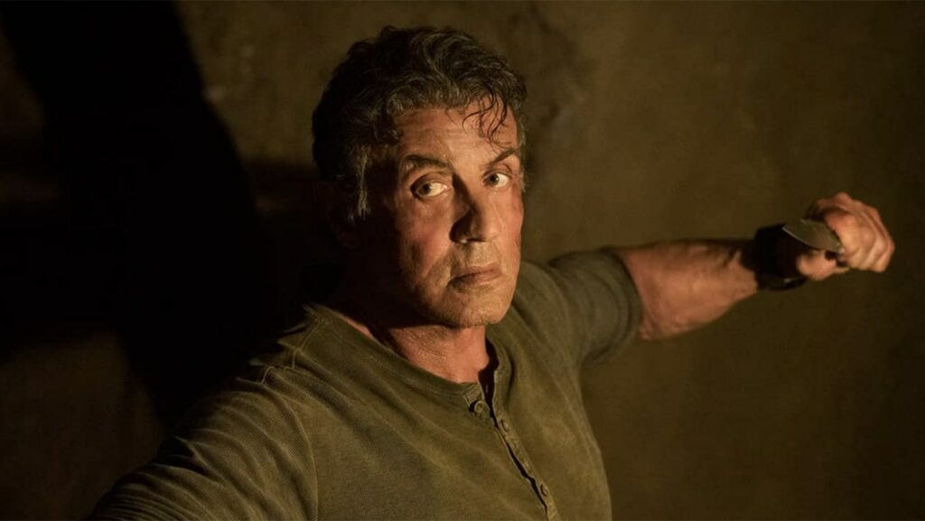 Sylvester Stallone alias John Rambo dans le film Rambo Last Blood