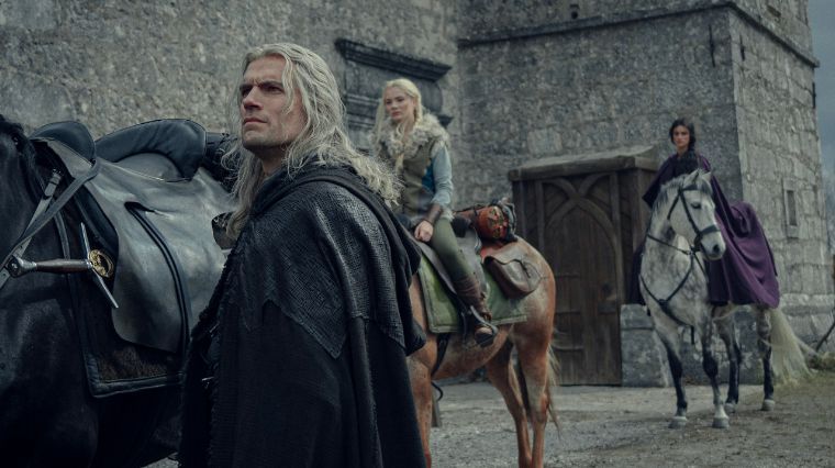 Geralt, Ciri et Yennefer dans la saison 3 de The Witcher sur Netflix