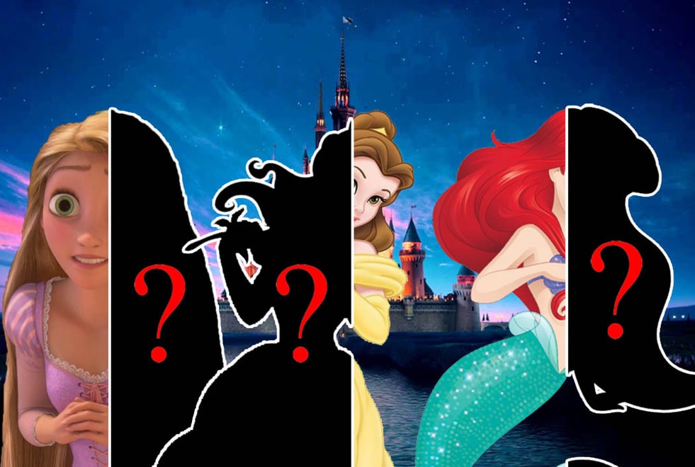 Quiz : sauras-tu reconnaître ces 10 princesses Disney grâce à leur silhouette ?