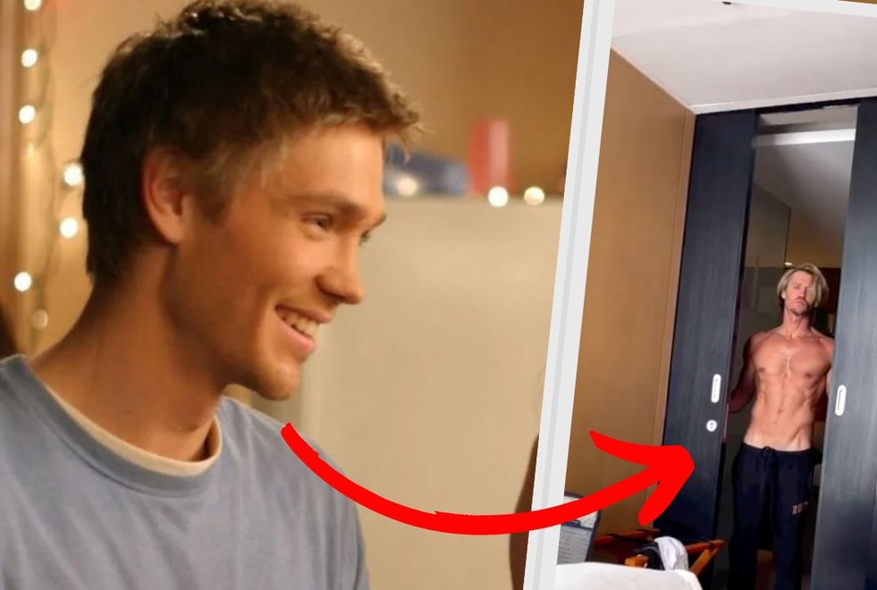 Les Frères Scott : Chad Michael Murray se filme torse nu et enflamme les réseaux sociaux