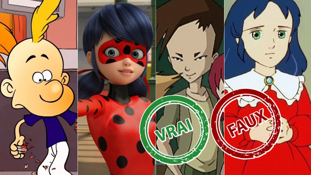 Impossible d'avoir 10/10 à ce quiz vrai ou faux sur les dessins animés culte