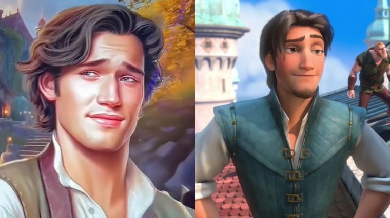 Flynn Rider dans Raiponce (Disney) transformé par un artiste
