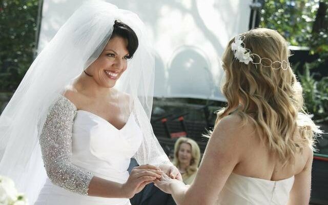 Arizona et Callie se marient dans Grey's Anatomy