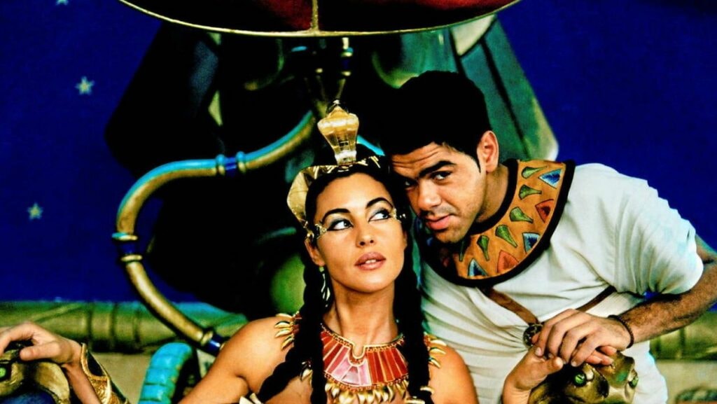 Image de une avec Jamel Debbouze et Monica Belluci pour Astérix et Obélix : Mission Cléopâtre