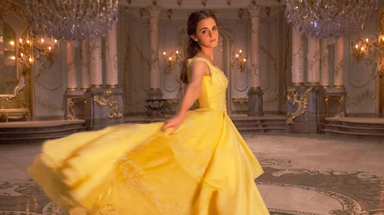 Emma Watson alias Belle dans La Belle et la Bête