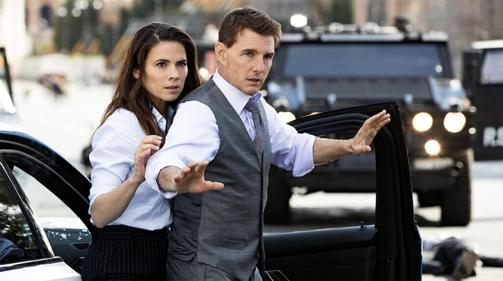 Ethan Hunt et Grace dans Mission: Impossible: Dead Reckoning Partie 1