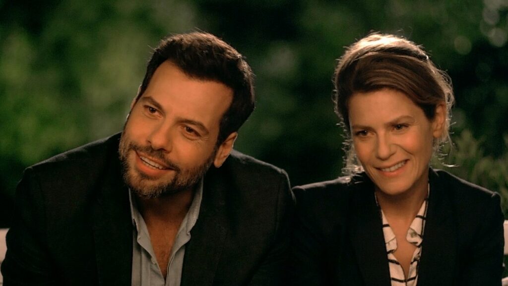 Marina Foïs et Laurent Lafitte dans le film Papa ou Maman.