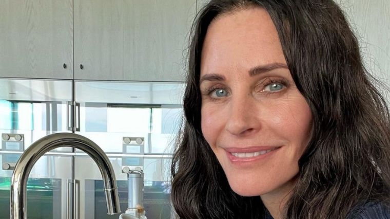 Courteney Cox sur son compte Instagram.