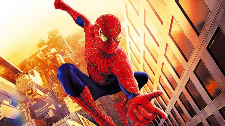 L'affiche du film Spider-Man, réalisé par Sam Raimi.