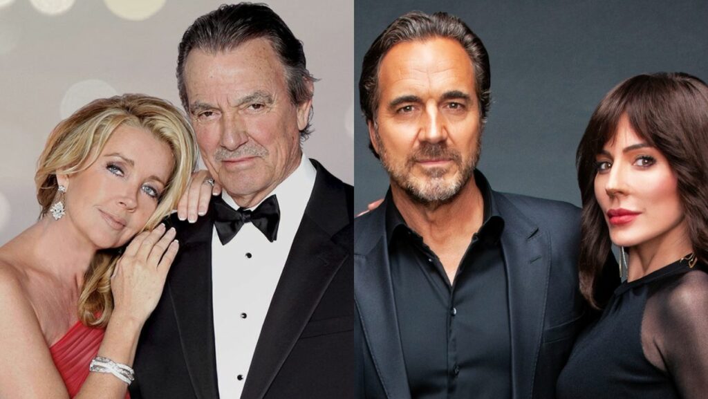 Les stars des séries Les Feux de l'Amour et Amour Gloire et Beauté.