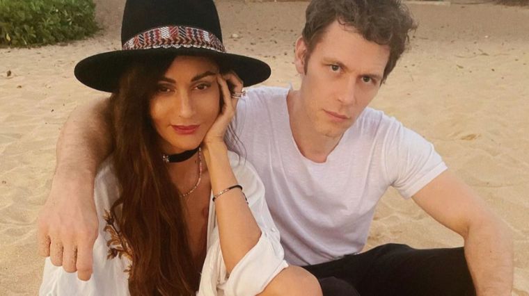 Joseph Morgan et Persia White sur l'Instagram de l'actrice.