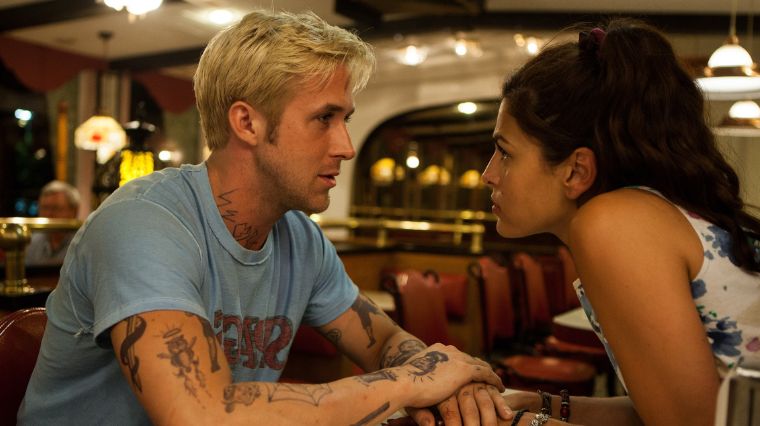 Ryan Gosling et Eva Mendes dans le film The Place Beyond The Pines.