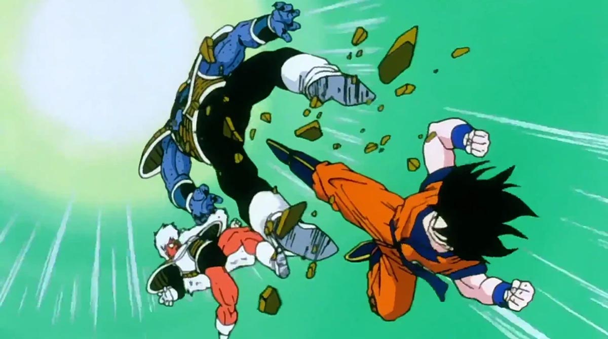 goku-bat-jesse-et-butta-dans-dragon-ball-z