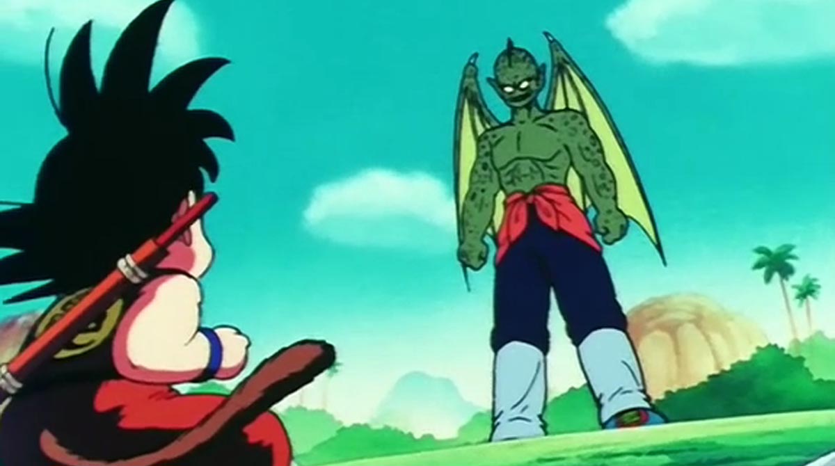 goku-contre-tambourine-dans-dragon-ball