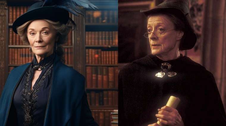 Harry Potter mcgonagall chez Serdaigle