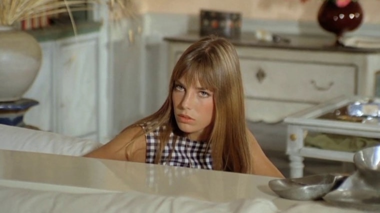 Jane Birkin interprète Penelope dans le film La Piscine