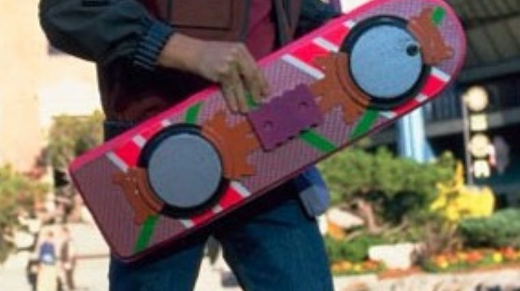 L'hoverboard de Marty McFly dans Retour vers le futur
