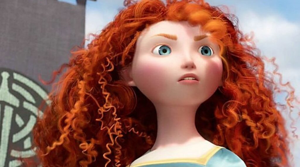 Merida rebelle personnage du film