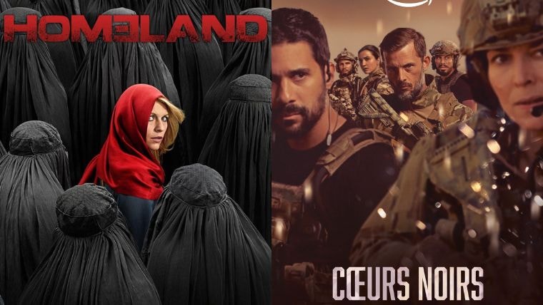 les posters de homeland et coeurs noirs