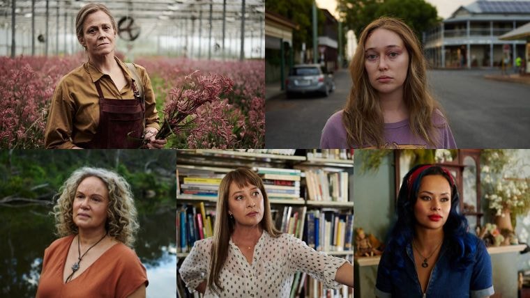 sigourney weaver, alycia debnam-carey, leah purcell, asher keddie, frankie adams sont au casting de la série les fleurs sauvages