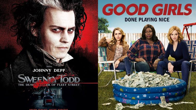 sweeney todd, good girls, posters