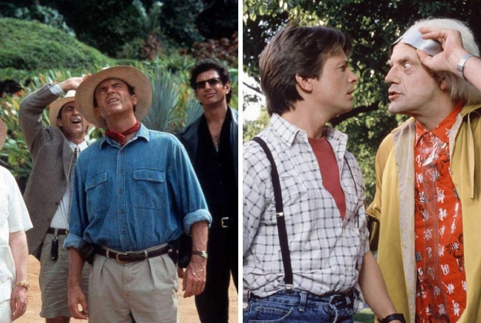 Quiz : personne n’a trouvé si ces 10 images viennent de Jurassic Park ou Retour Vers le Futur
