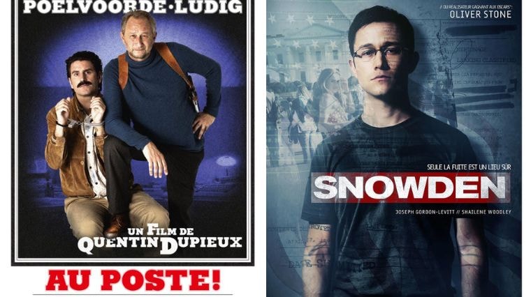 Affiches des films Au Poste et Sowden