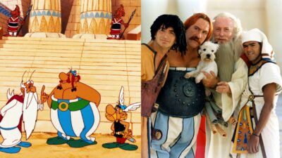 Astérix et Cléopâtre : ces personnages viennent-ils du film d'animation, de Mission Cléopâtre ou les deux ?