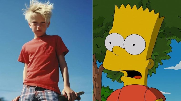 Bart Simpson en version intelligence artificielle