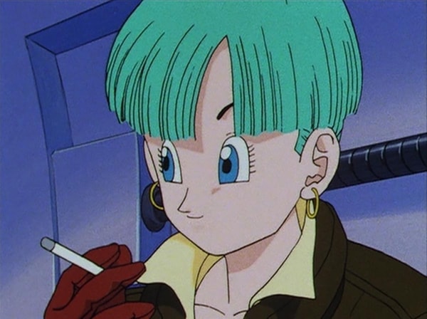 bulma-fume-dans-dragon-ball-z